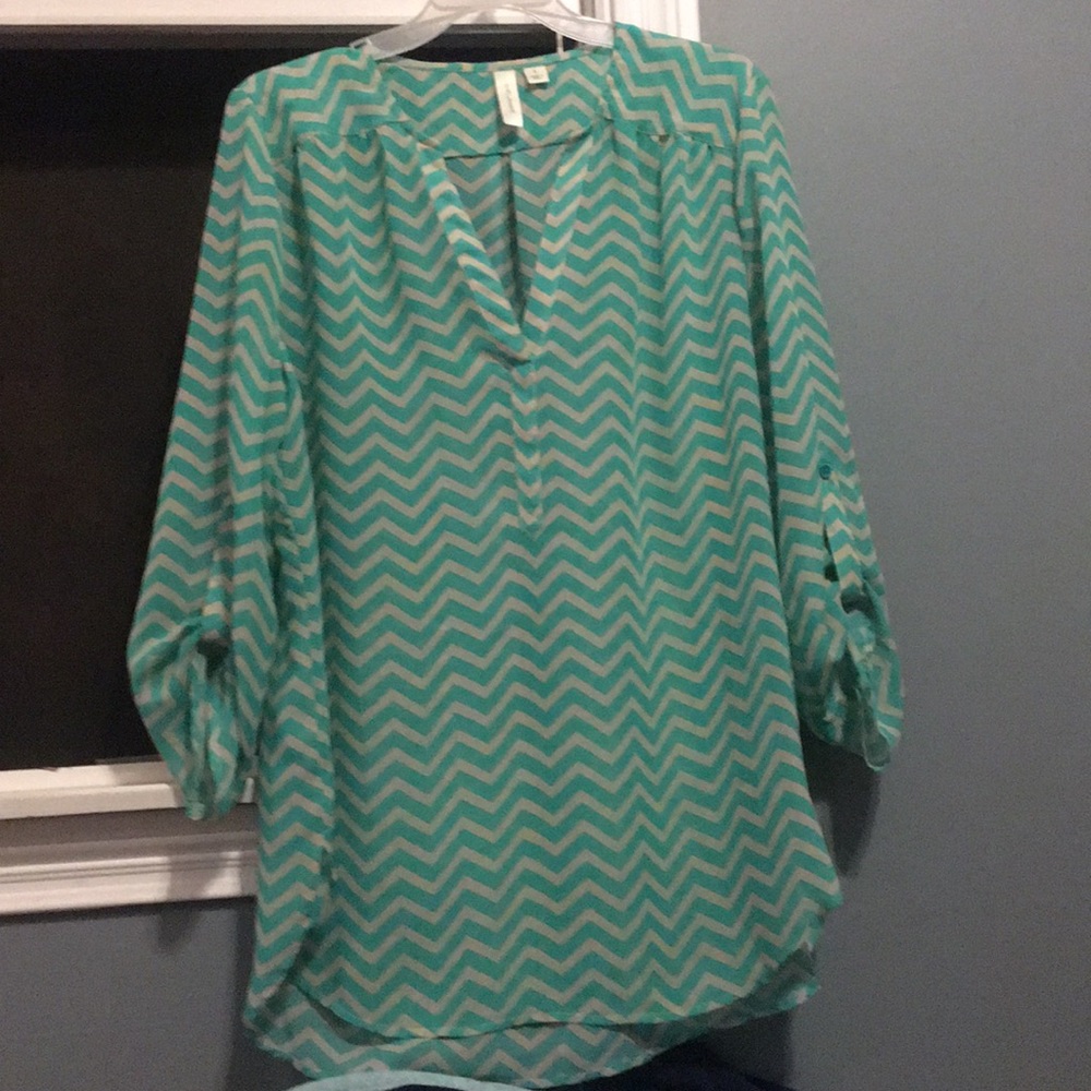 3/4 sleeve silky